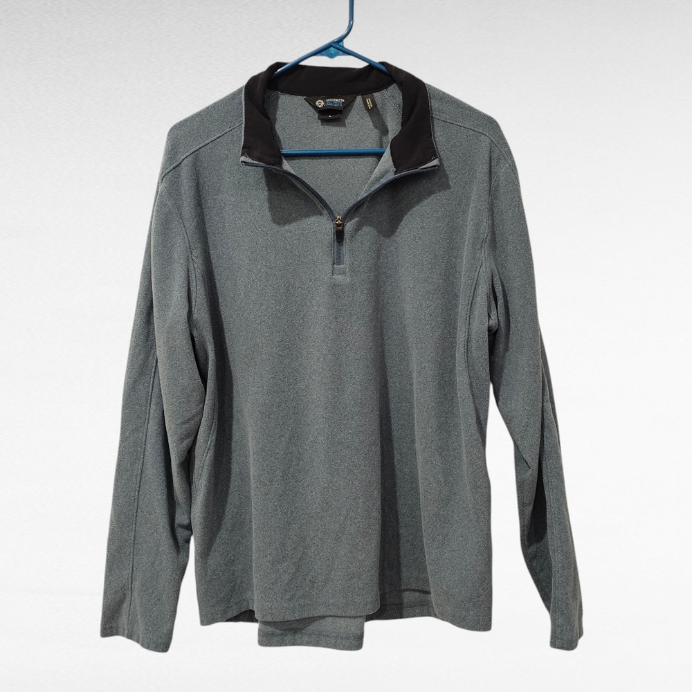 Mondetta Outdoor Project Men's 1/4 Zip Fleece Pullover Size Large